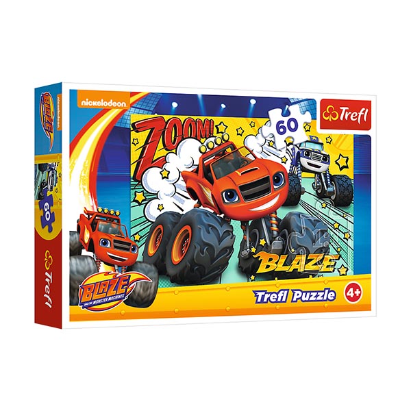 Puzzle 60 Trefl 17305 Blaze a monster stroje