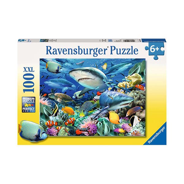 Puzzle 100 XXL Ravensburger 10951 Žraločí útes