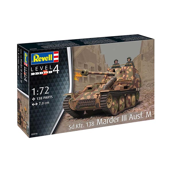 Revell 03316 1:72 Sd. Kfz. 138 Marder III Ausf. M