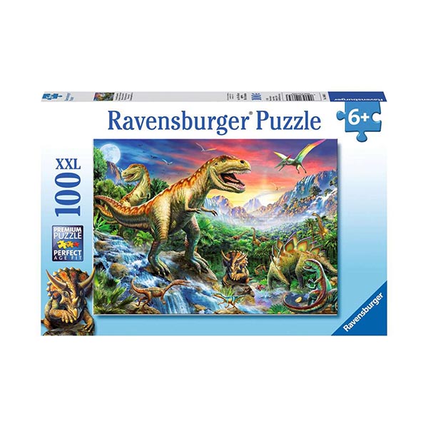 Puzzle 100 XXL Ravensburger 10655 U dinosaurov
