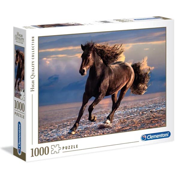 Puzzle 1000 Clementoni 39420 Divoký kôň