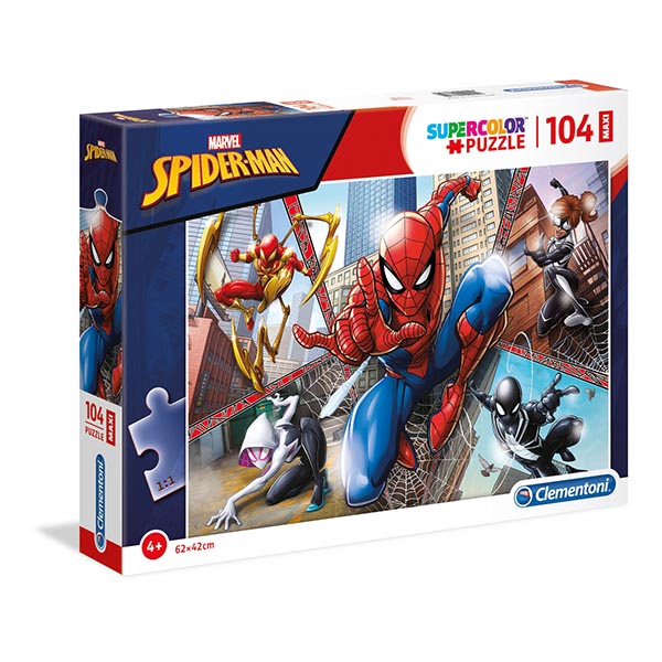 Puzzle 104 Maxi Clementoni 23734 Spiderman