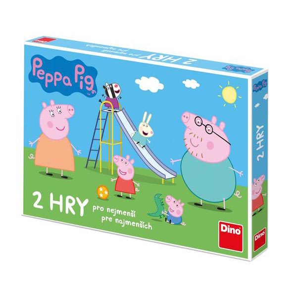 Hra Peppa Pig poď sa hrať a šmýkačky