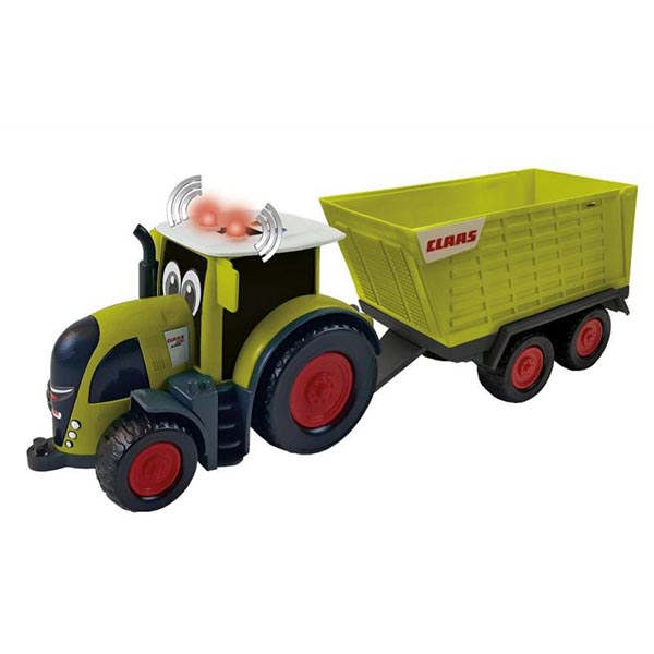 Traktor s prívesom CLAAS KIDS AXION 870 + Cargos 750