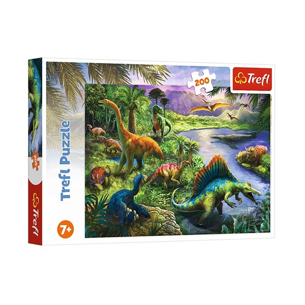 Puzzle 200 Trefl 13281 Dinosaury