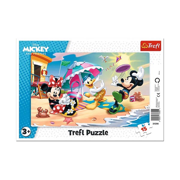Puzzle 15 Trefl 31390 Mickey a priatelia