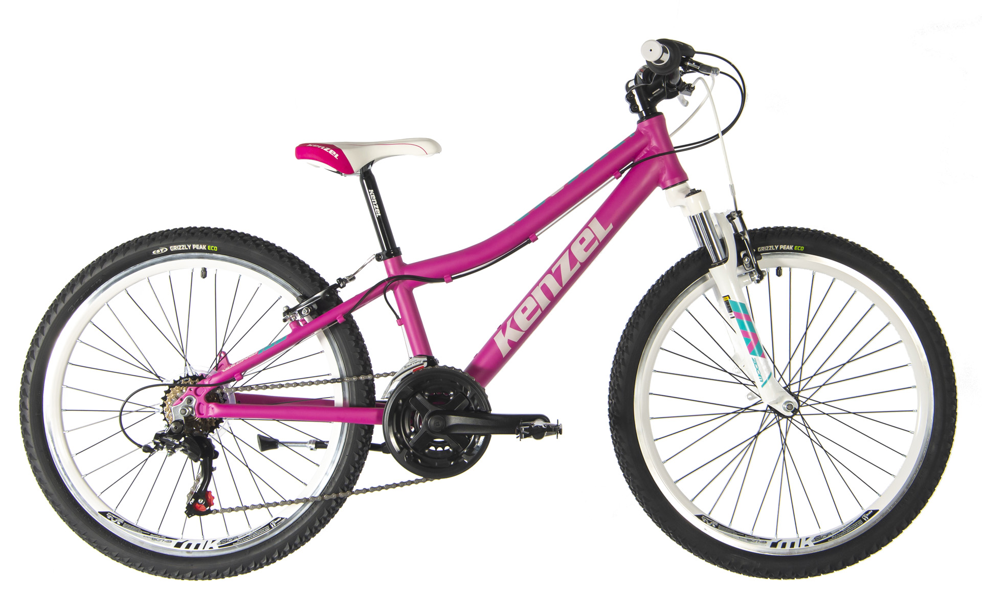 Bicykel KENZEL Vulcano 100 SF24 ružový
