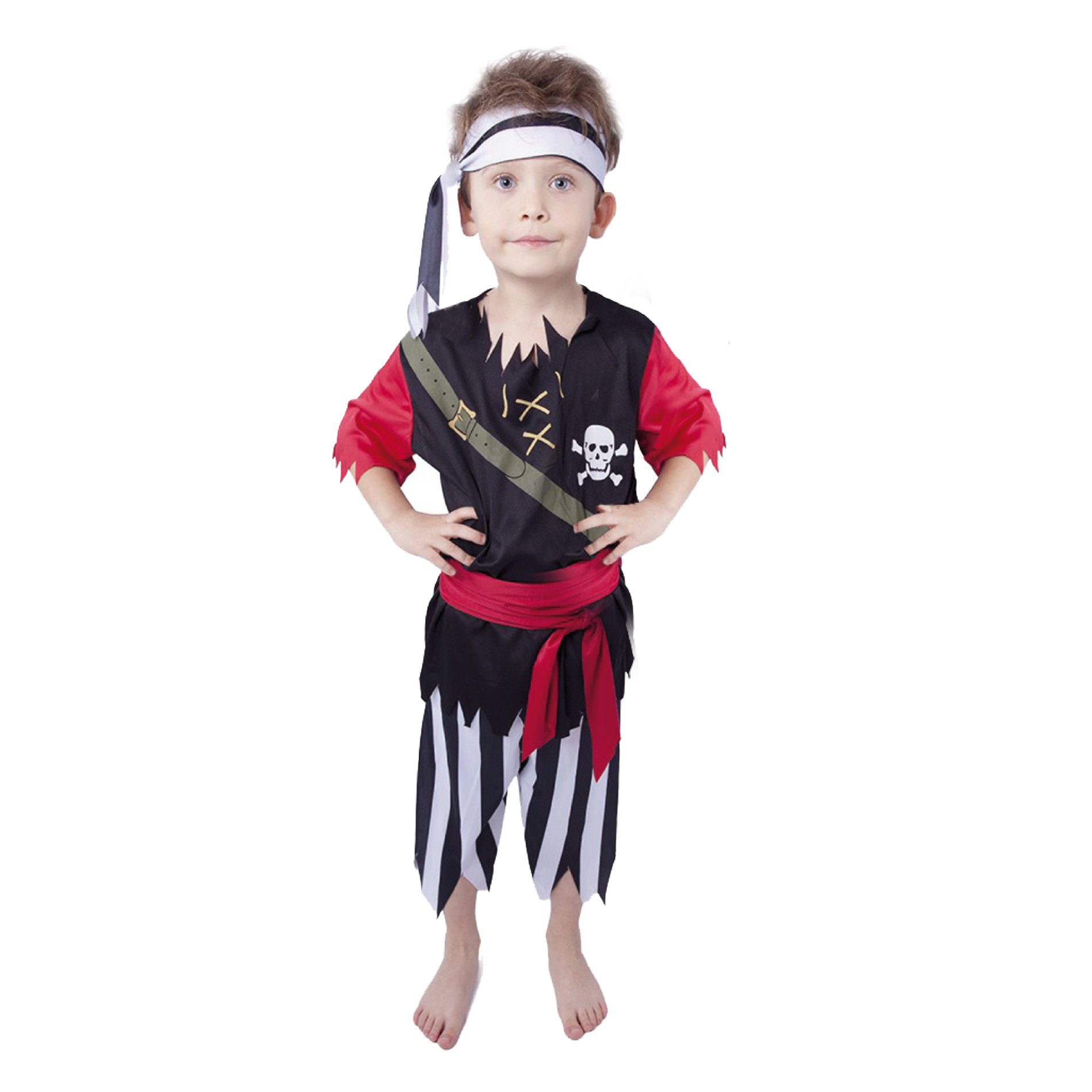Detský kostým pirát so šatkou