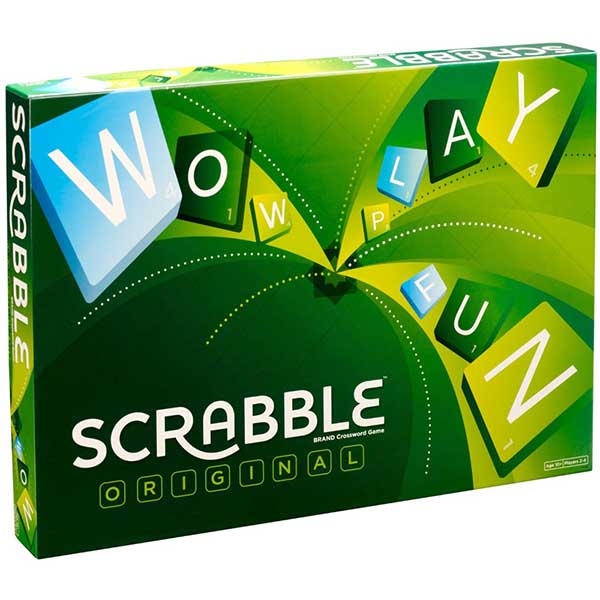 Mattel Y9621 Scrabble originál, SK
