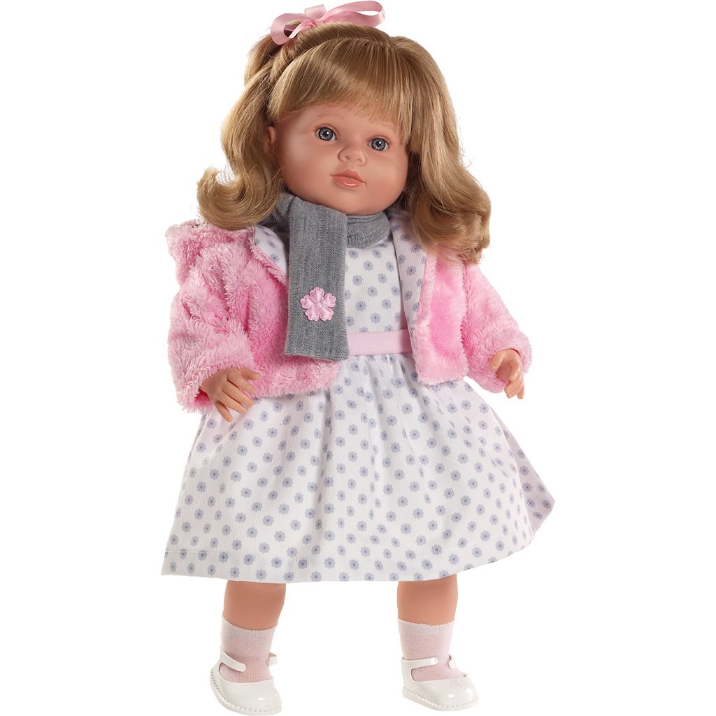 Luxusná hovoriaca detská bábika-dievčatko Berbesa Carla 53cm