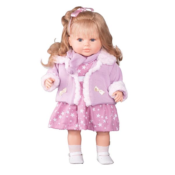 Luxusná hovoriaca bábika Berbesa Kristýna 52cm