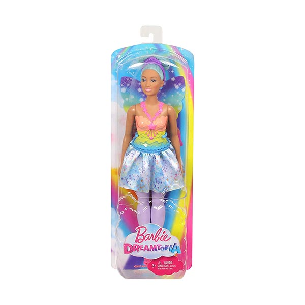 Barbie FJC87 Víla s modrými vlasmi