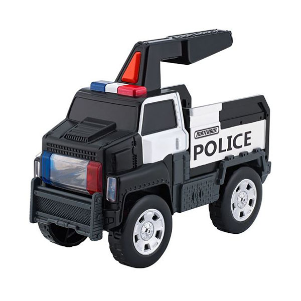 Matchbox DWR33 Svietiaci policajný nákladiak