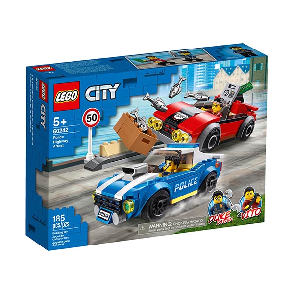 LEGO® City 60242 Policajná naháňačka na diaľnici