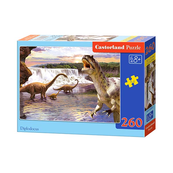 Puzzle 260 Castorland 26999 Diplodocus