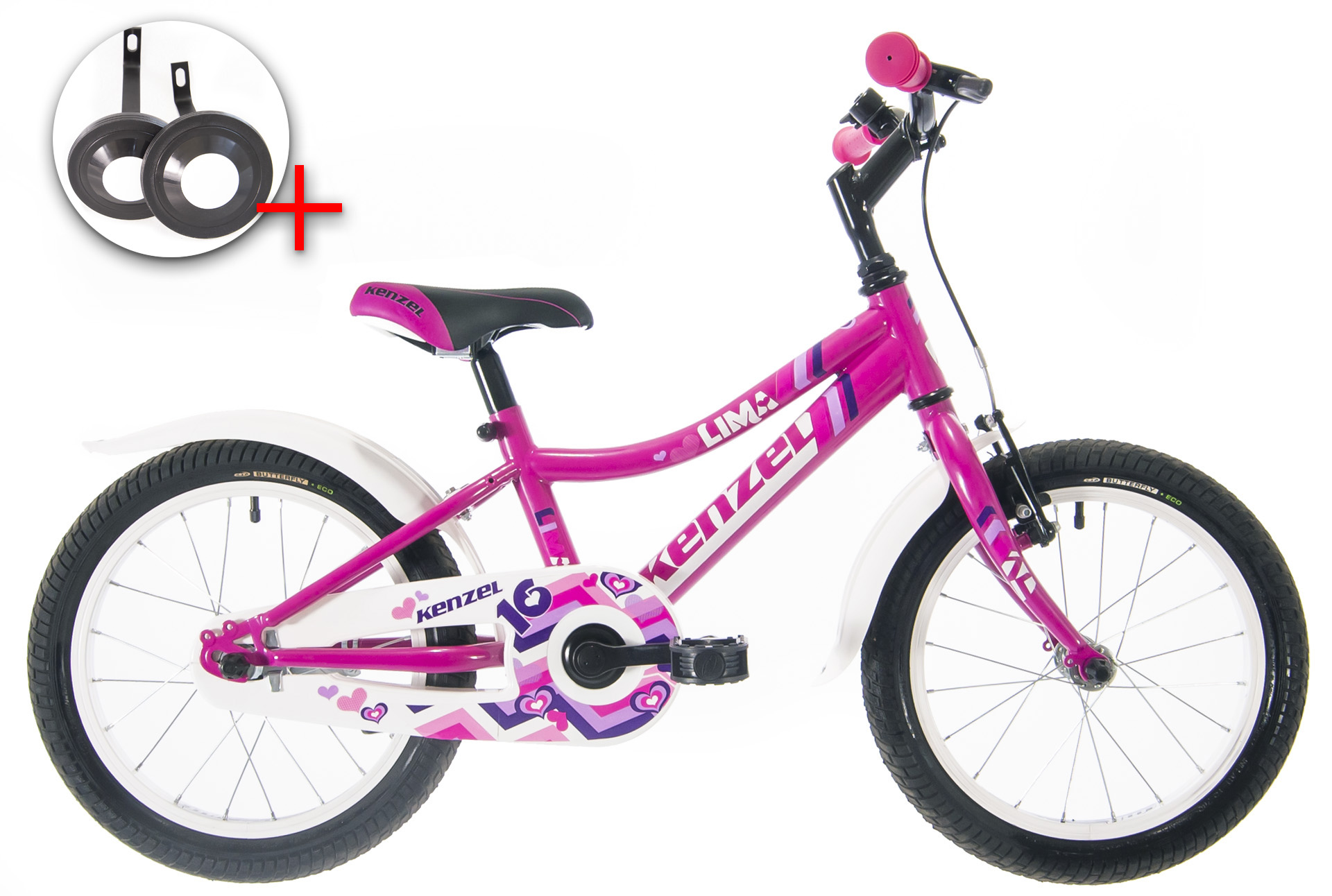 Bicykel KENZEL Lima RF16 ružový