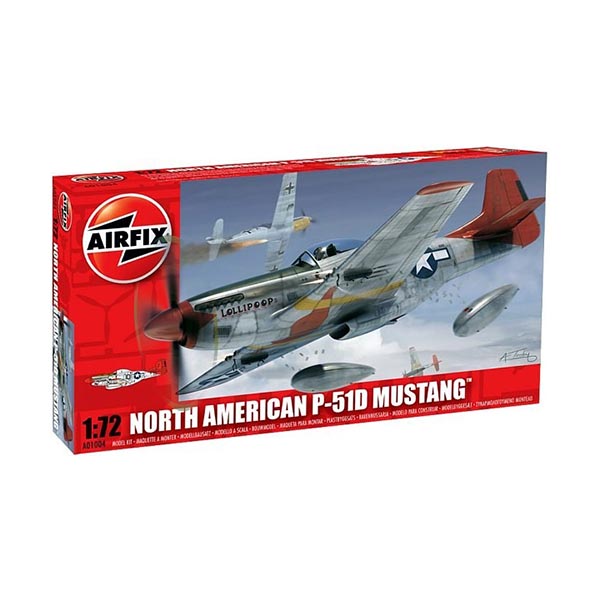 Airfix 01004 1:72 North American P-51 D Mustang 