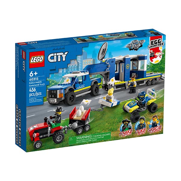 LEGO® City 60315 Mobilné veliteľské vozidlo polície