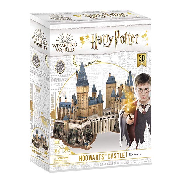 Puzzle 3D 197 CubicFun DS1013H Harry Potter Rokfortský hrad