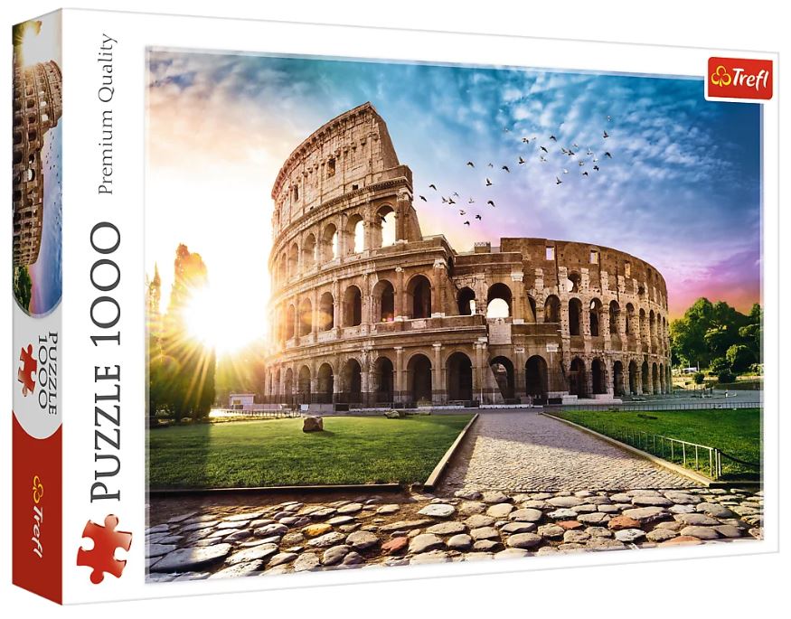 Puzzle 1000 Trefl 10468 Slnkom zaliate Koloseum