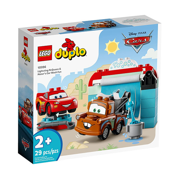 LEGO® Duplo 10996 V umyvárke s Bleskovým McQueenom a Materom