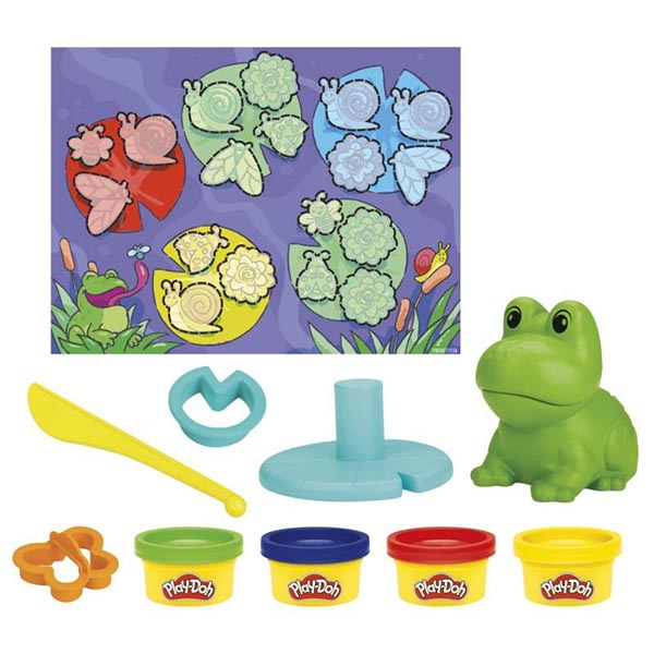 Play-Doh F6926 Žabie učenie farieb