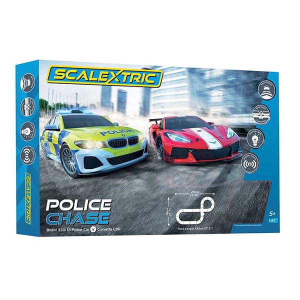 Autodráha SCALEXTRIC C1433P - Police Chase Race Set (1:32)