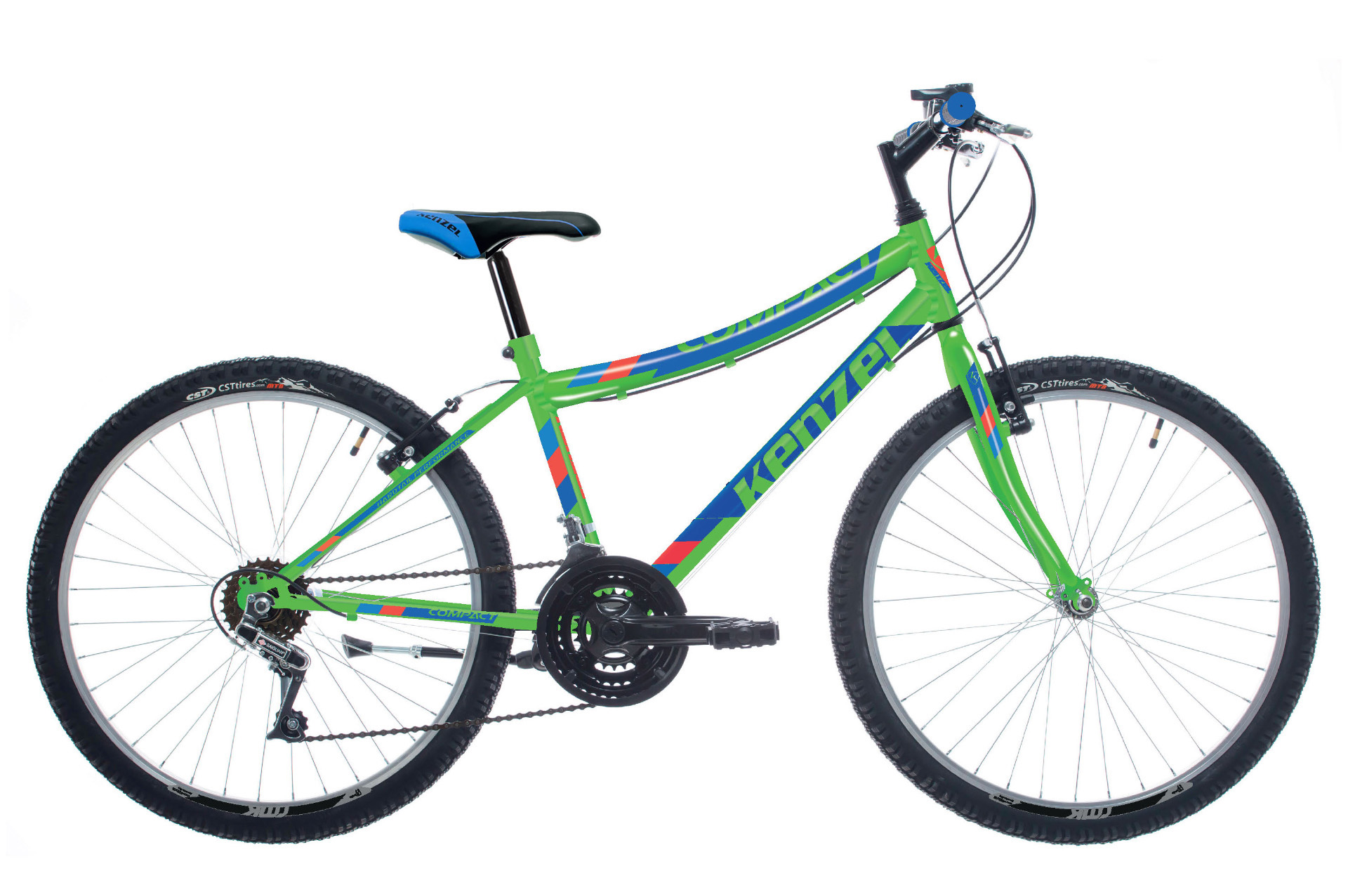 Bicykel KENZEL RF24 Compact zelený