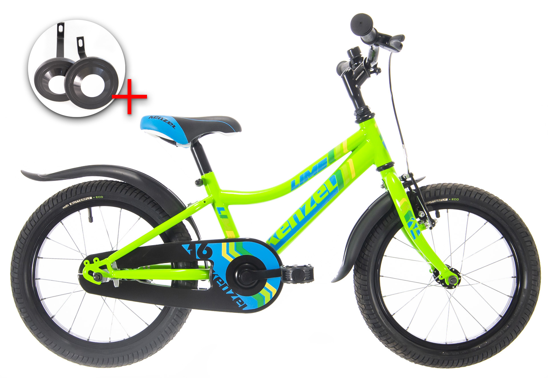 Bicykel KENZEL Lime RF16 zelený